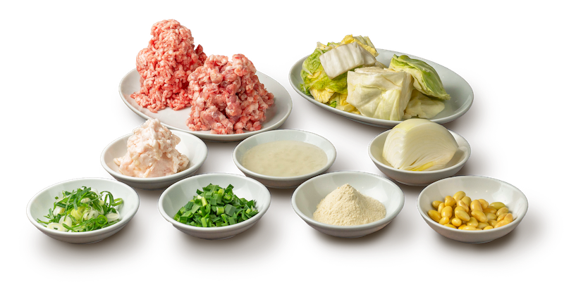 ギョーザのこだわり